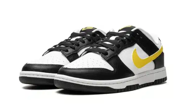 Nike Dunk Low Black Opti Yellow - Image 3