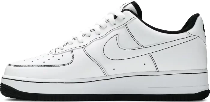 Nike Air Force 1 '07 'Contrast Stitch White Black