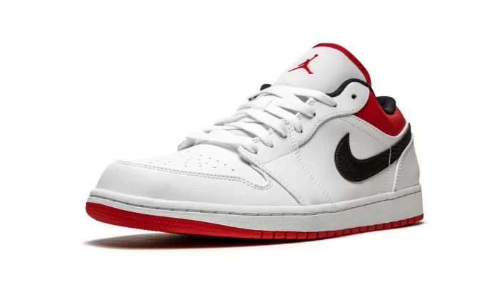 Air Jordan 1 Low White University Red