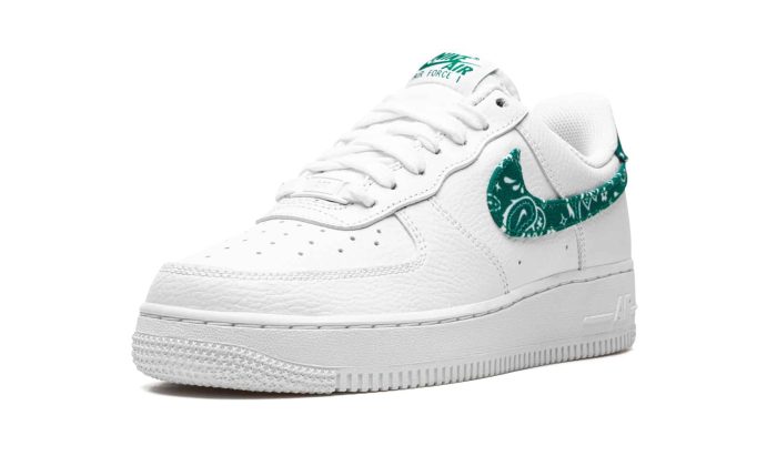 Nike Air Force 1 Low Essential MNS WMNS White Green Paisley