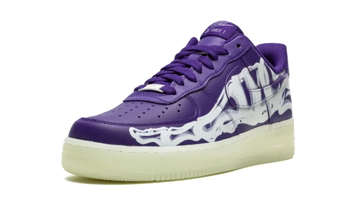 Nike Air Force 1 Low '07 QS"Purple Skeleton Halloween