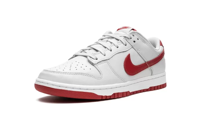 Nike Dunk Low Vast Grey Varsity Red