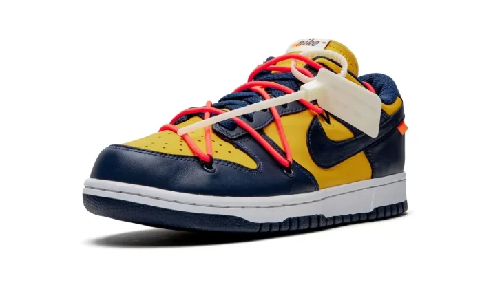 Nike Dunk low off white - University Gold