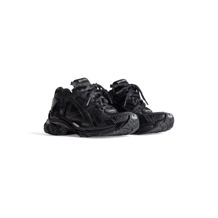 Balenciaga Men’s Runner Sneaker in Black