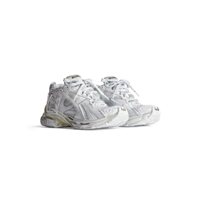 Balenciaga Men’s Runner Sneaker in White