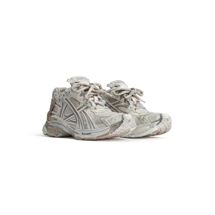 Balenciaga Men’s Runner Sneaker in Beige