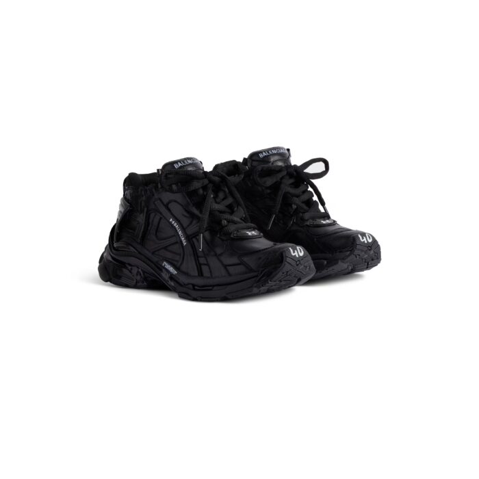 Balenciaga Women’s Under Armour® Runner Ripstop Sneaker in Black
